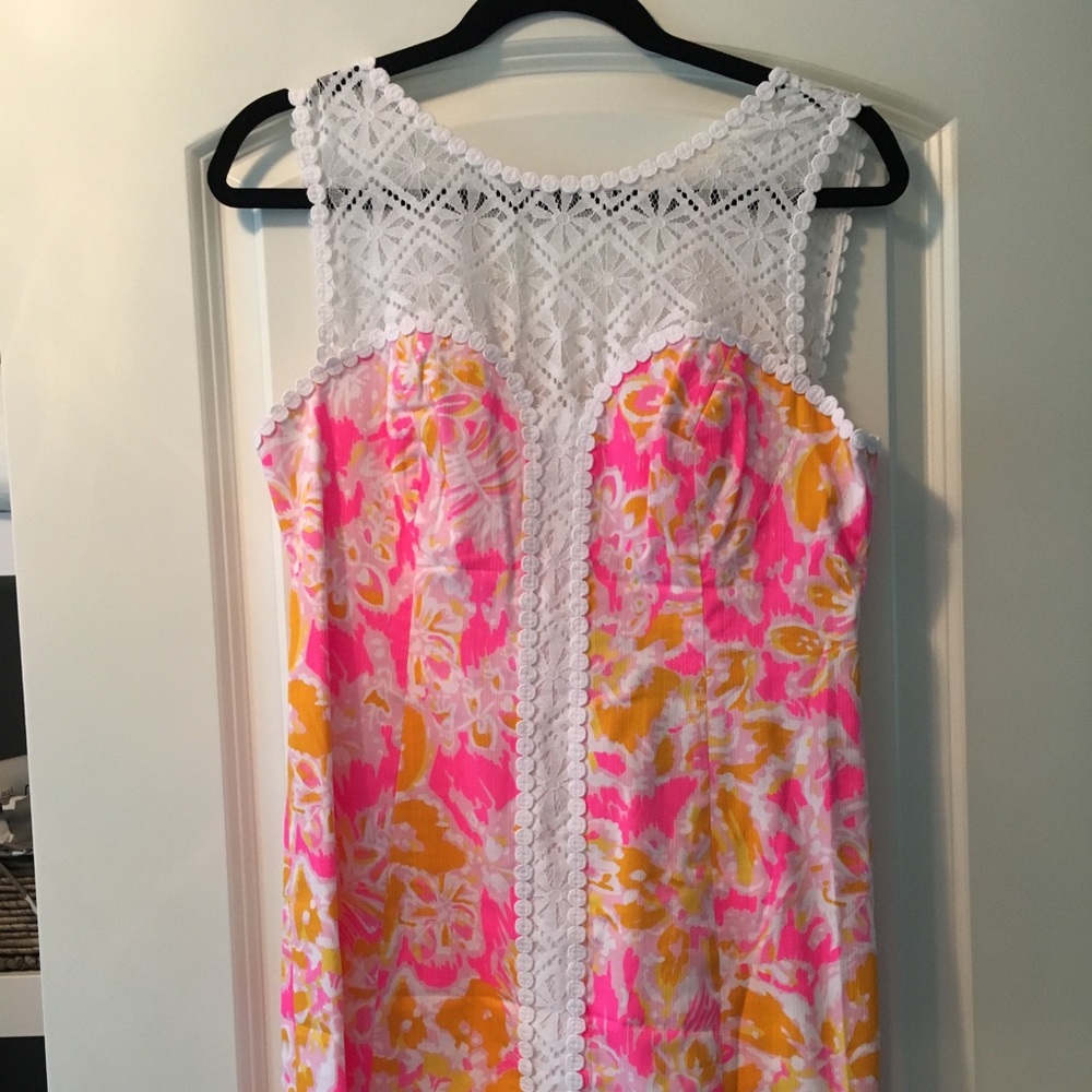 Lilly Pulitzer size 6 lace dress Sofia shift
